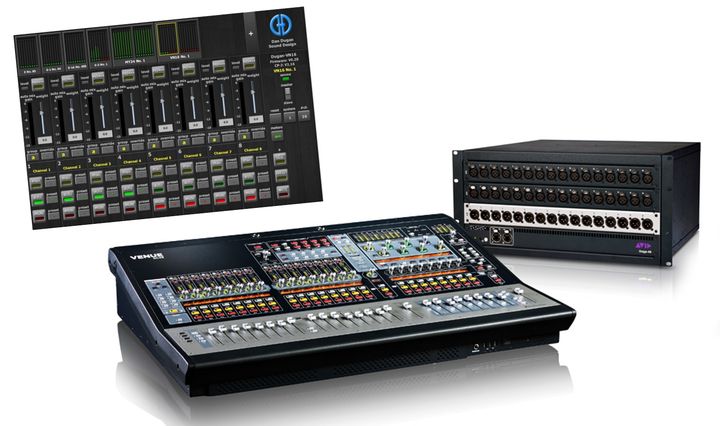 Digidesign SC48’s equipped with Dugan Automixing.