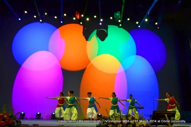 Christ University updates Lighting at Bangalore Auditorium with Martin Intelligent Lights through Acoustic Control’s System Integration Division.