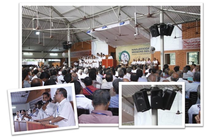 Missions India put it’s faith in RCF and Acoustic Control!