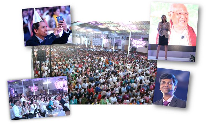 The largest ever gathering of Pranic Healers from around the world