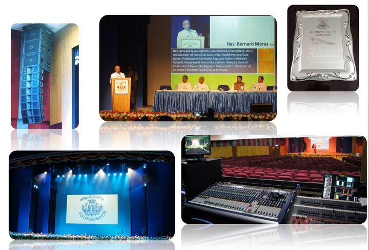 St. Joseph’s College Bangalore inaugurates its state of the art auditorium.